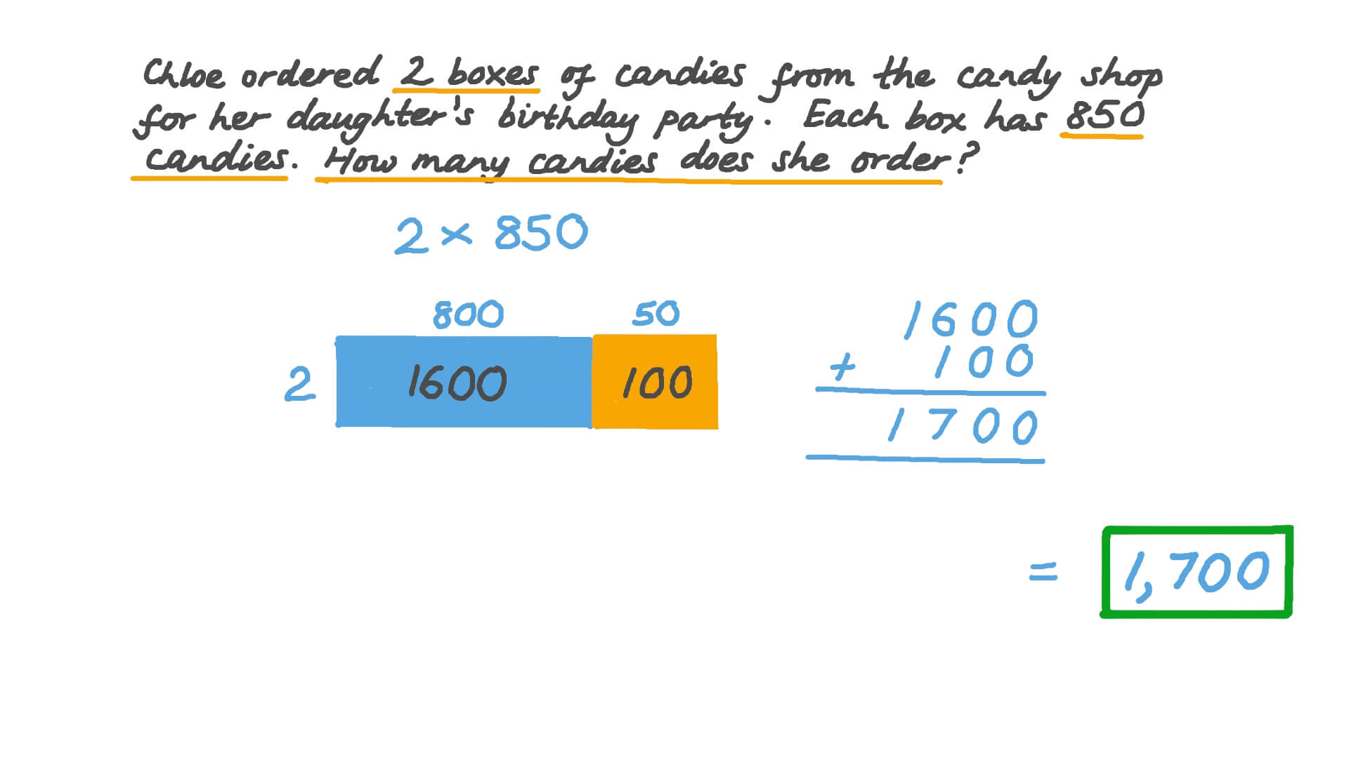 Multiplying a 3-Digit Number by a Single Digit