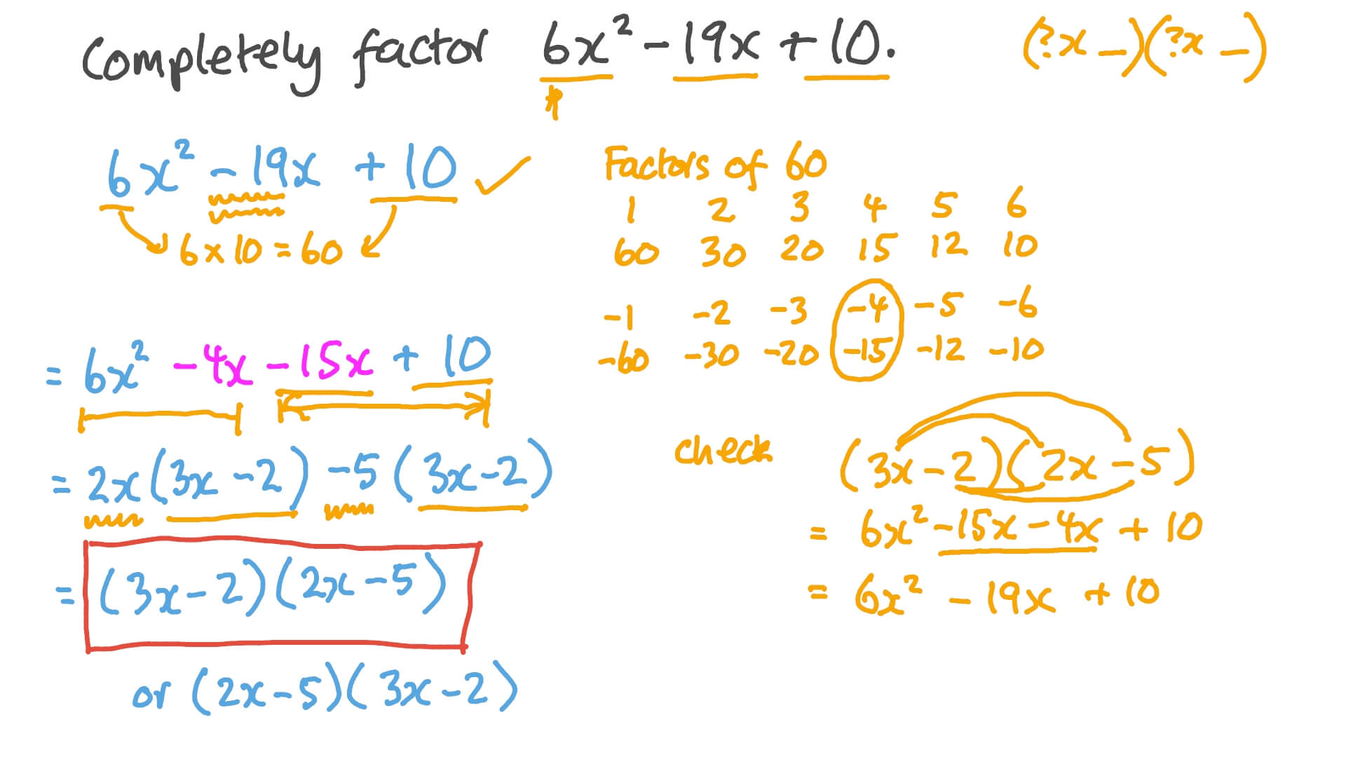 V deo Da Quest o Fatorando Trin mios Nagwa solved-let-f-x-2x-2-5x-2-3x-2-19x-20-this-function-has-1-a-y