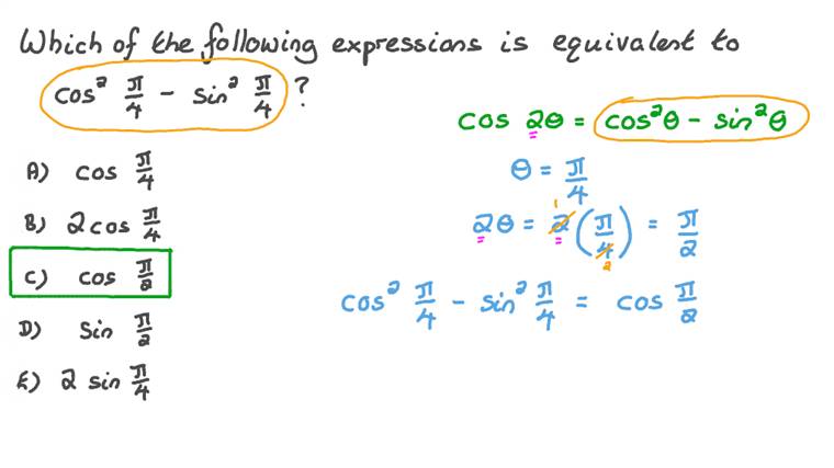 Lesson: Simplifying Trigonometric Expressions Using Trigonometric