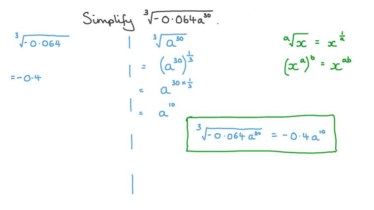 Nth root practice picture