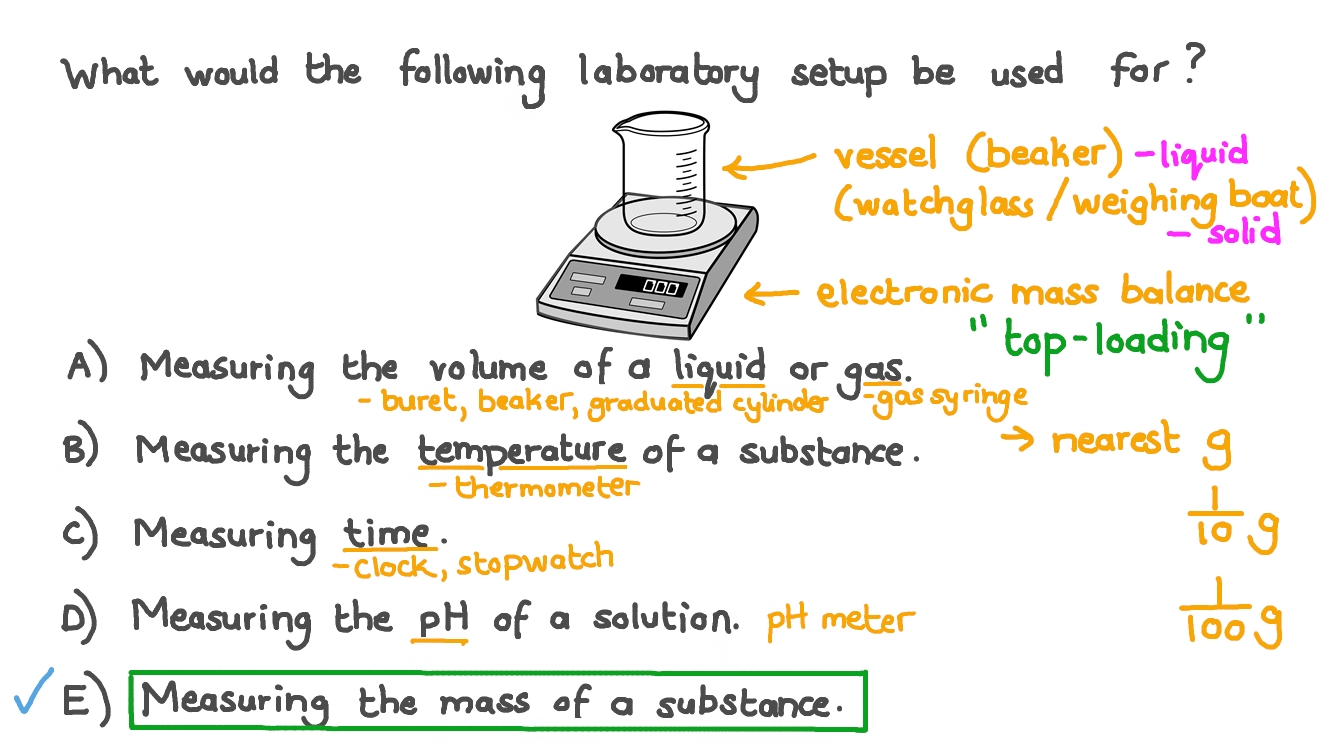 Identifying the Purpose of a Balance