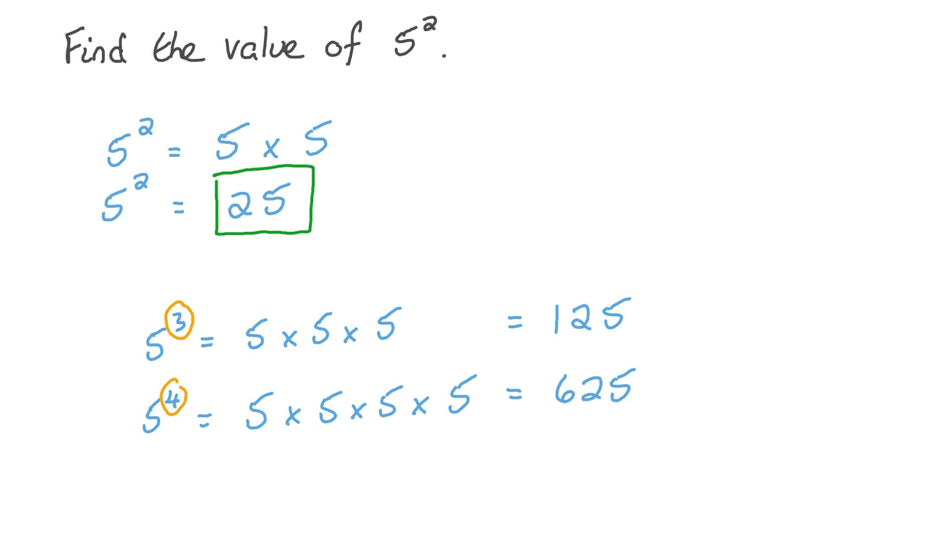 Question Video: Evaluating Numerical Expressions with Integer Exponents