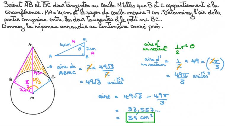 Leçon : Longueur d’un arc | Nagwa
