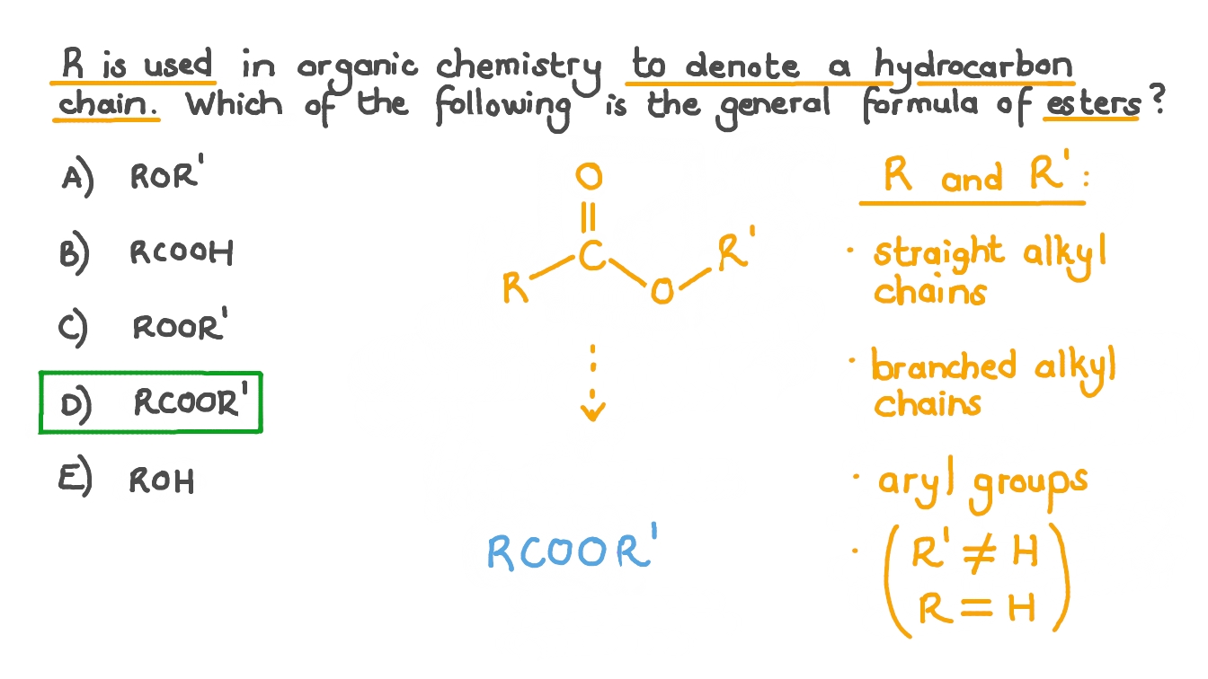 What Is R And R In Organic Chemistry - Design Talk