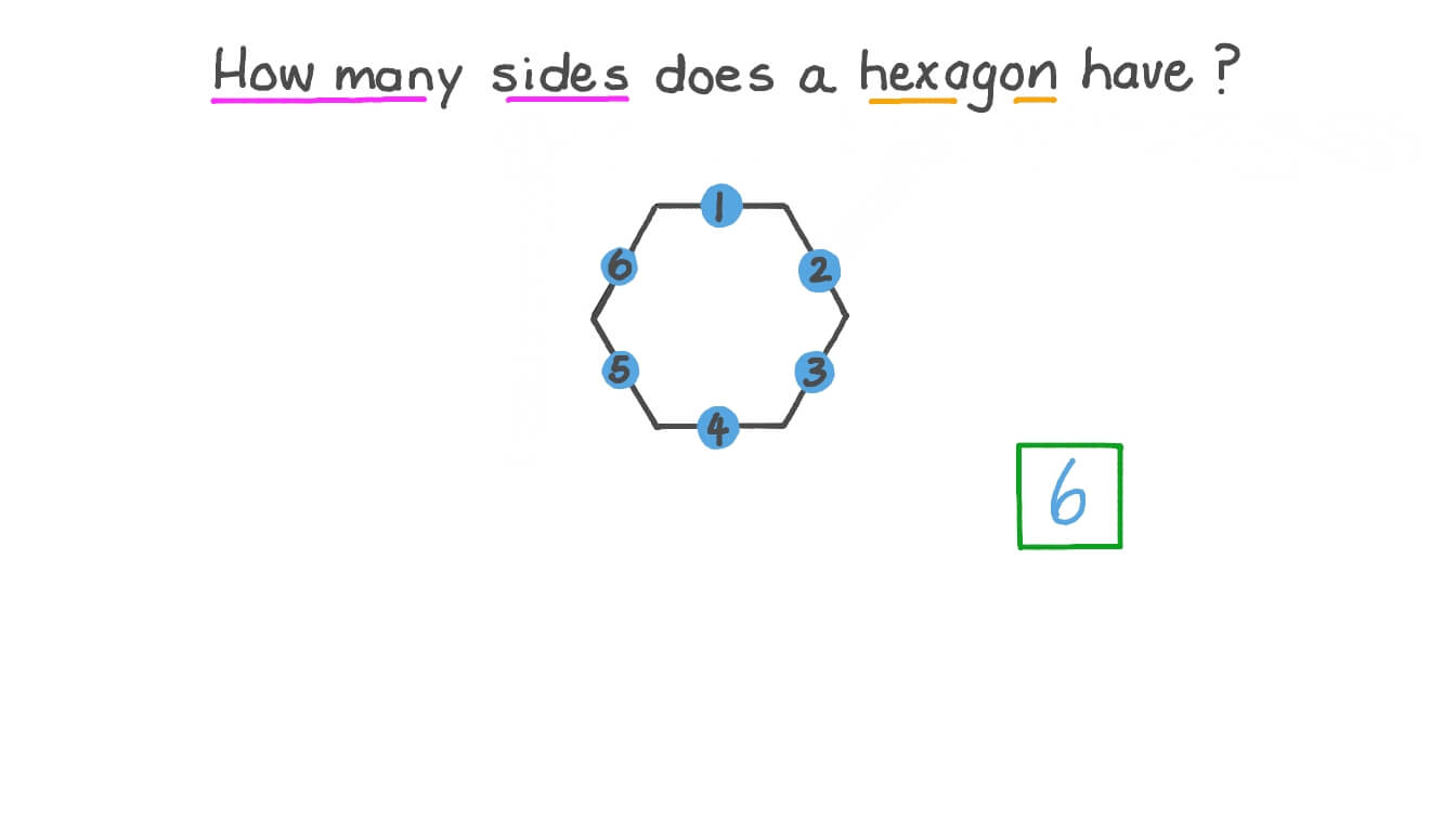 Finding the Number of Sides a Hexagon Has