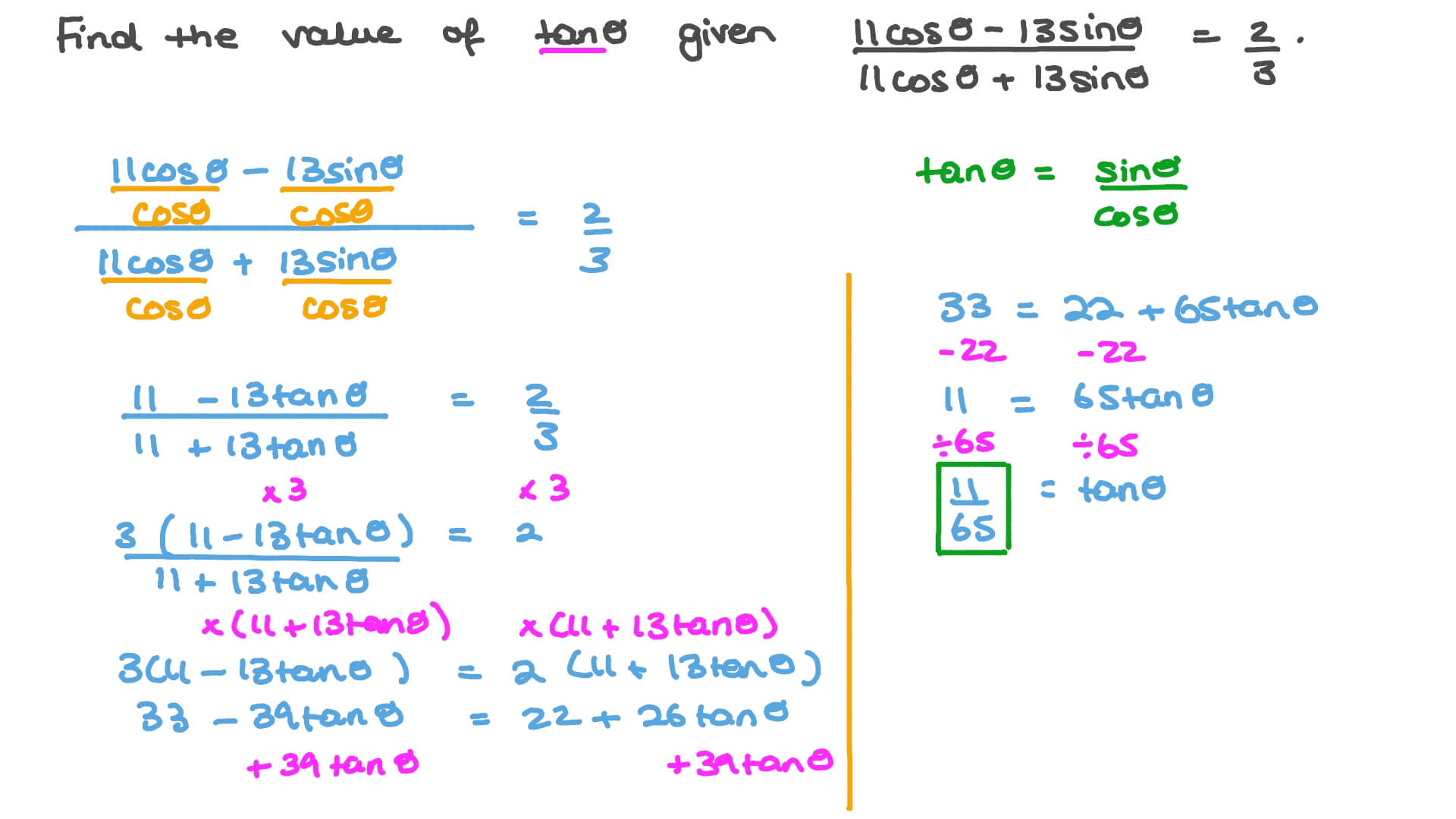 Question Video Using The Quotient Identities To Evaluate The Tangent question-video-using-the-quotient-identities-to-evaluate-the-tangent