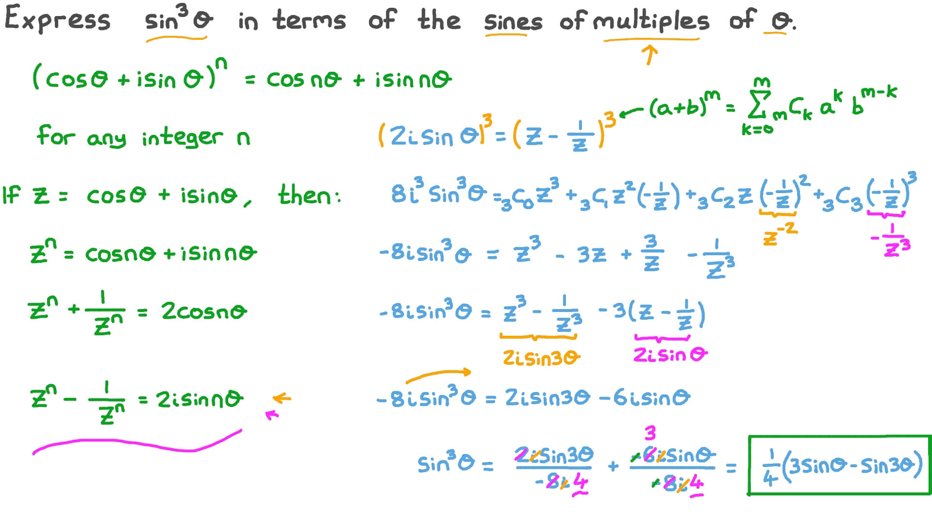 Question Video Finding An Expression Equivalent To The Cube Of The 