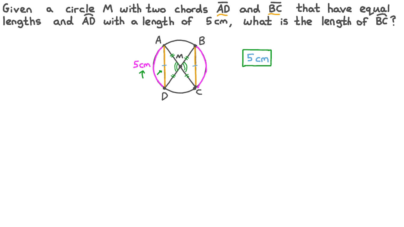 Finding Measures of Arcs Using the Measure of the Central Angle